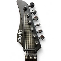 Used Schecter Guitar Research Banshee Charcoal Solid Body Electric Guitar