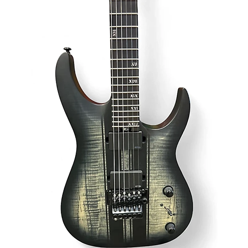 Used Schecter Guitar Research Banshee Charcoal Solid Body Electric Guitar