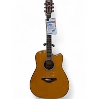 Used Yamaha FGC-TA Natural Acoustic Electric Guitar