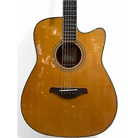 Used Yamaha FGC-TA Natural Acoustic Electric Guitar