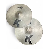 Used Zildjian 13in K Mastersound Hi Hats Pair Cymbal