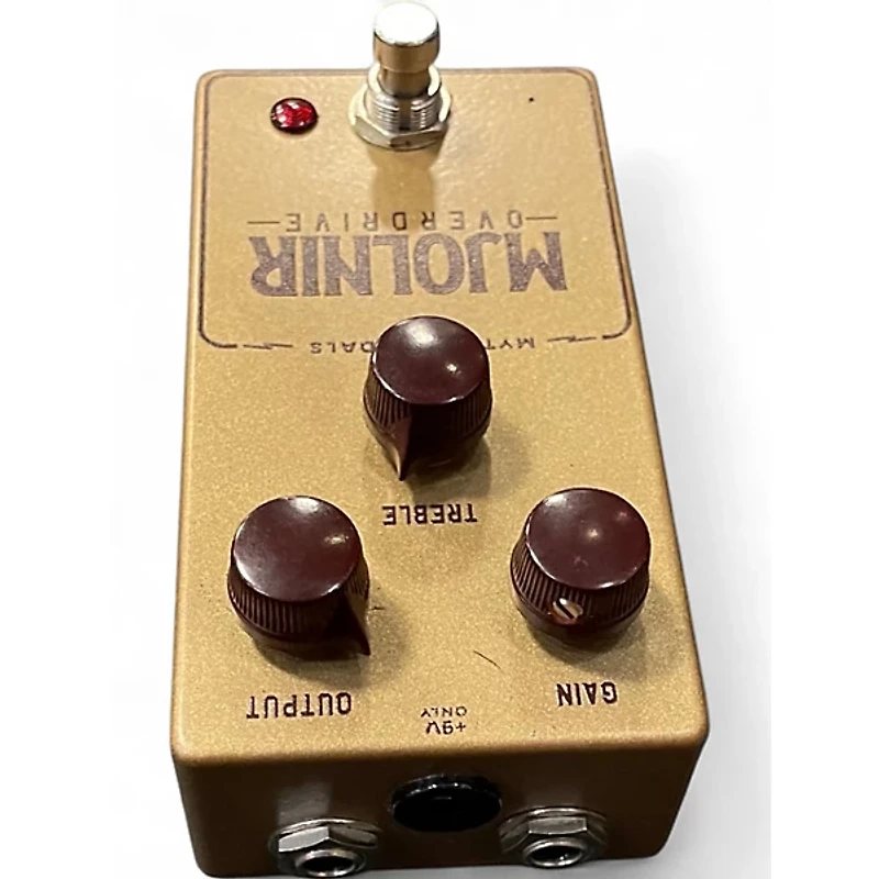 Used Mythos Pedals Mjolnir Overdrive Effect Pedal