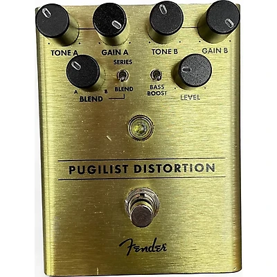 Used Fender PUGILIST DISTORTION Effect Pedal