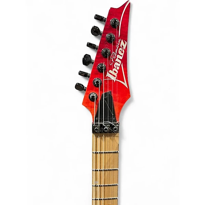 Used Ibanez RG6PCMLTD-SRG Sunset Red Gradiation Solid Body Electric Guitar