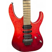 Used Ibanez RG6PCMLTD-SRG Sunset Red Gradiation Solid Body Electric Guitar