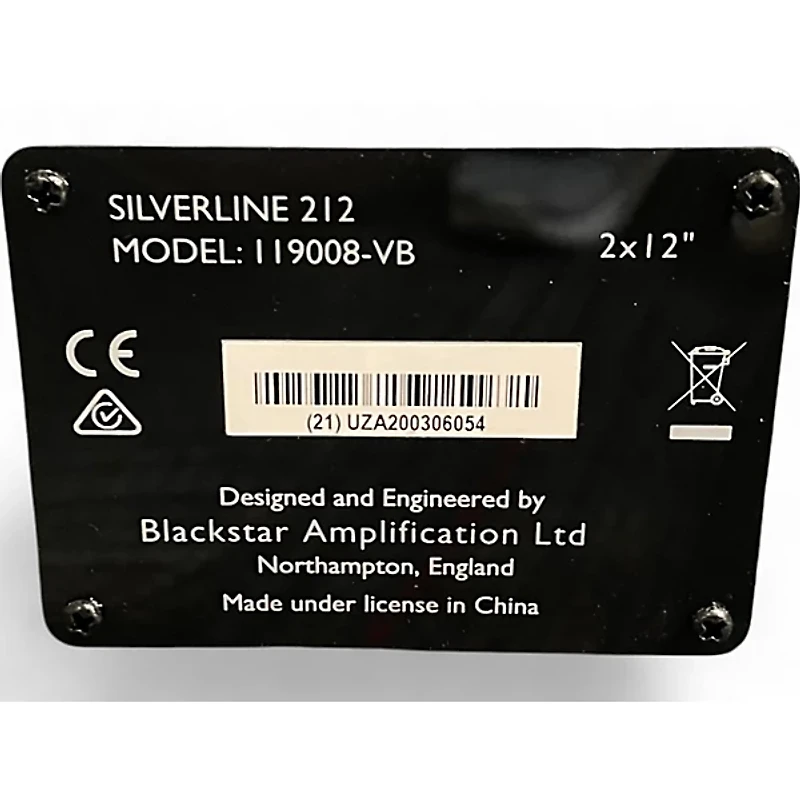 Used Blackstar SILVERLINE 212 Guitar Cabinet