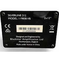 Used Blackstar SILVERLINE 212 Guitar Cabinet