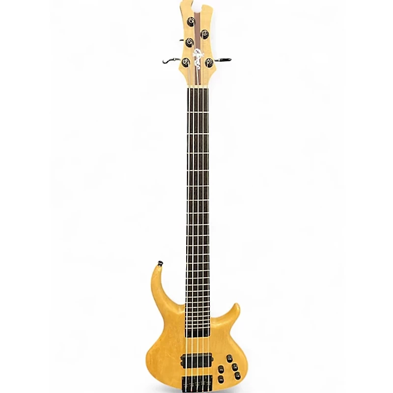 Used Tobias GROWLER 5 STRING Natural Electric Bass Guitar