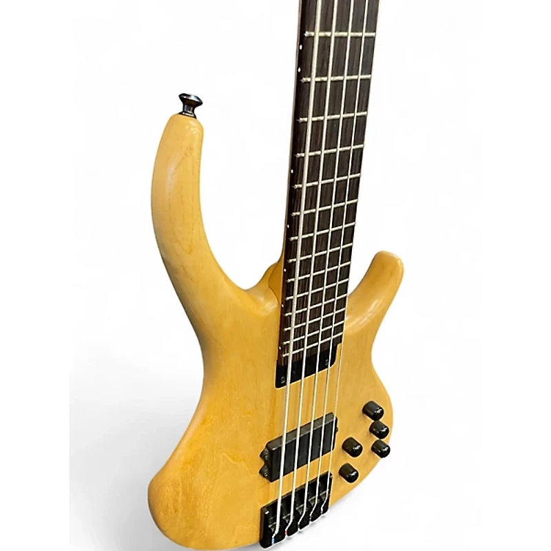 Used Tobias GROWLER 5 STRING Natural Electric Bass Guitar