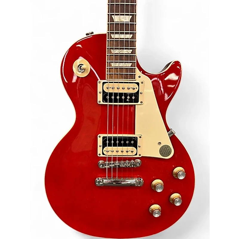 Used Gibson Les Paul Classic RED Solid Body Electric Guitar