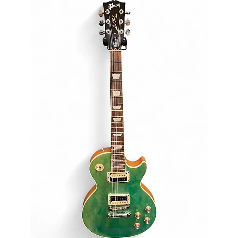 Used Gibson Les Paul Classic Seafoam Green Solid Body Electric Guitar