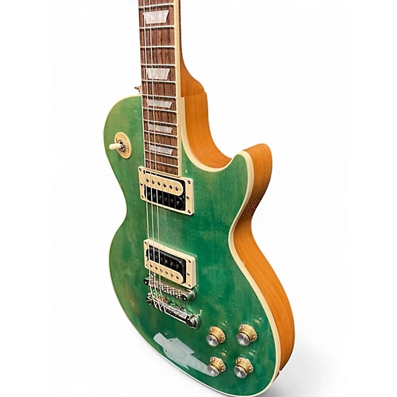 Used Gibson Les Paul Classic Seafoam Green Solid Body Electric Guitar