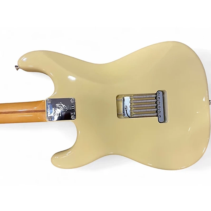 Used Fender Eric Johnson Thinline Stratocaster Vintage White Hollow Body Electric Guitar