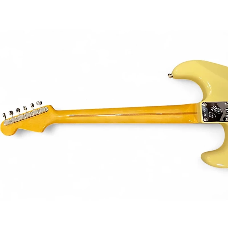 Used Fender Eric Johnson Thinline Stratocaster Vintage White Hollow Body Electric Guitar