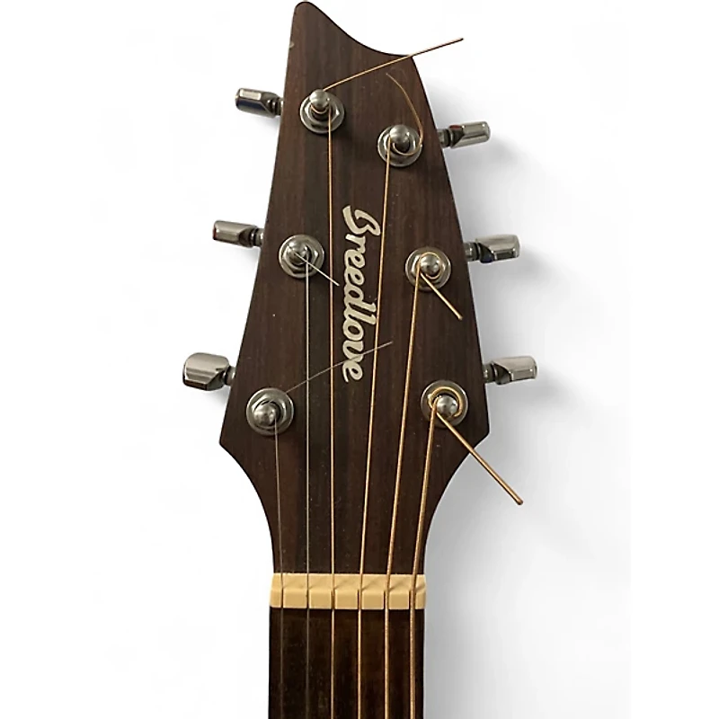 Used Breedlove Discovery Concert Natural Acoustic Guitar
