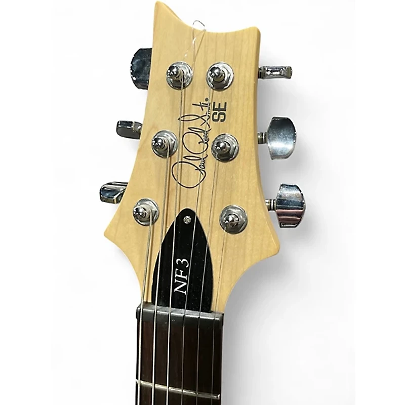 Used PRS SE NF3 Ice Blue Metallic Solid Body Electric Guitar