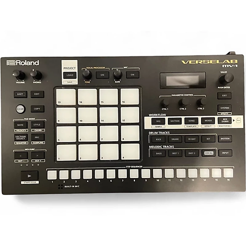 Used Roland Verselab MV1 Drum Machine