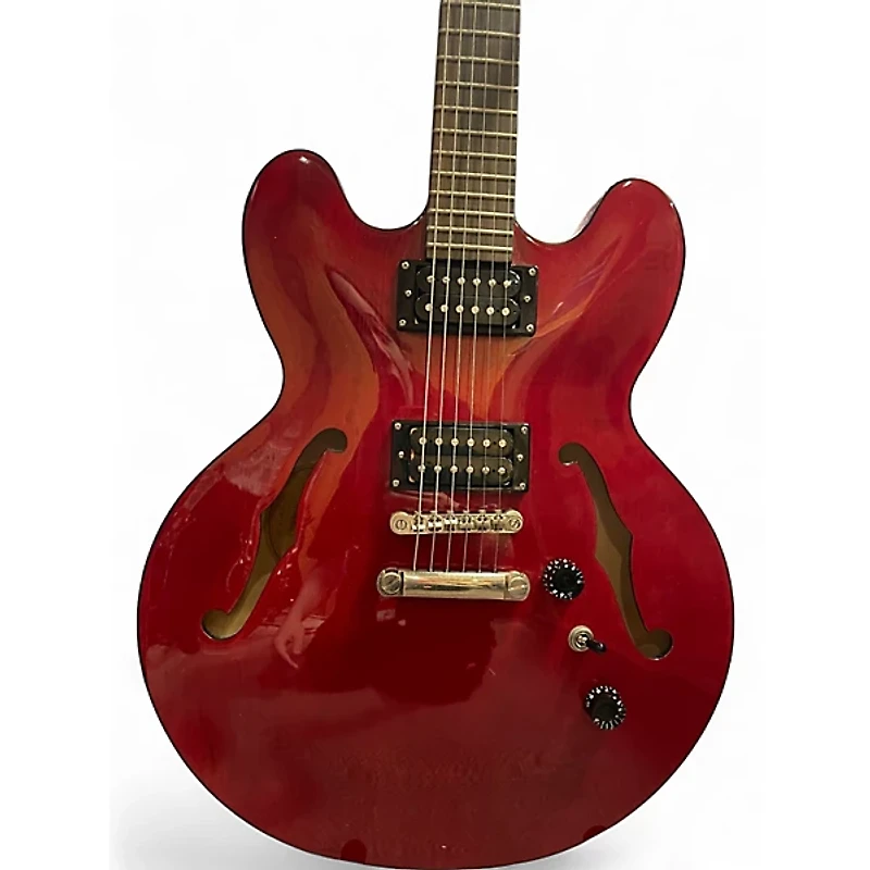 Used Epiphone Dot Studio Cherry Hollow Body Electric Guitar