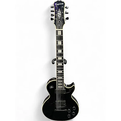 Used Epiphone Matt Heafy Les Paul Custom 7 Black Solid Body Electric Guitar