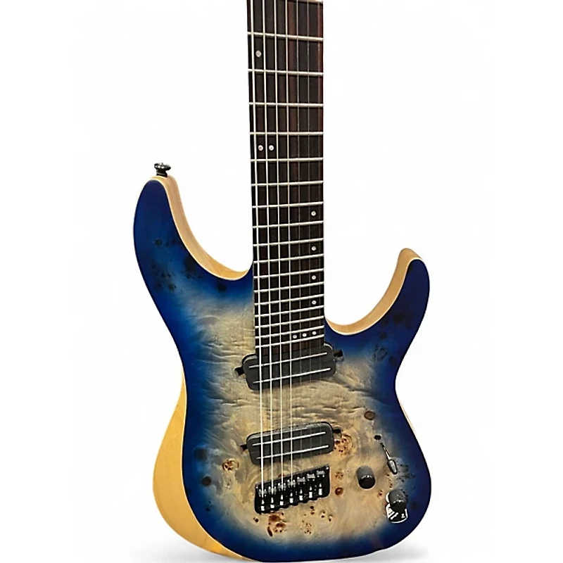 Used Schecter Guitar Research REAPER-7 MS SKY BURST Solid Body Electric Guitar