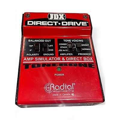 Used Radial Engineering JDX DIRECT DRIVE Effect Pedal