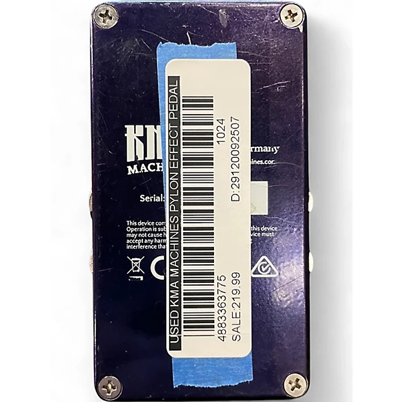 Used Kma Machines PYLON Effect Pedal