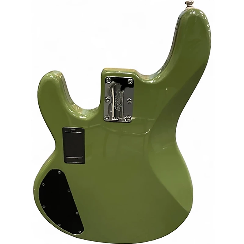 Used Sterling by Music Man Ray34 Green Electric Bass Guitar
