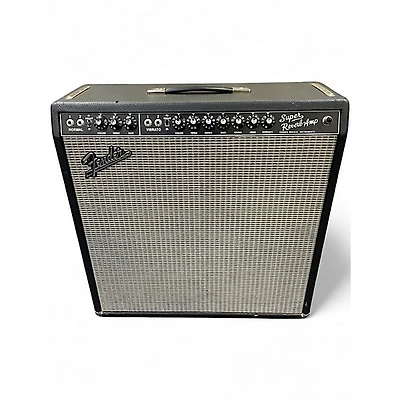 Used Fender 1965 Reissue Super Reverb 45W 4x10 Tube Guitar Combo Amp