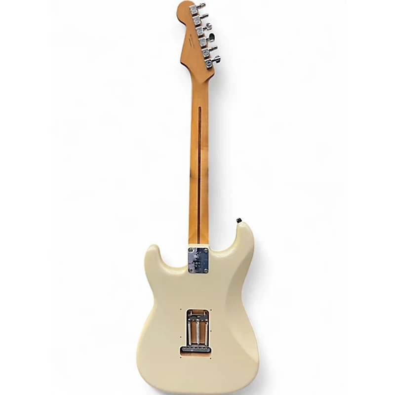 Used Fender Player Plus Stratocaster Olympic Pearl Solid Body Electric Guitar