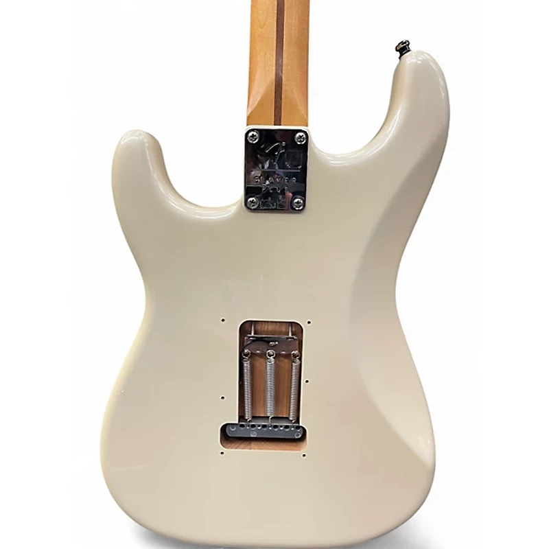 Used Fender Player Plus Stratocaster Olympic Pearl Solid Body Electric Guitar