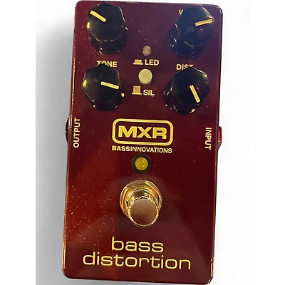Used MXR BASS DISTORTION Effect Pedal