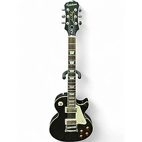 Used Epiphone Les Paul Standard Black Solid Body Electric Guitar