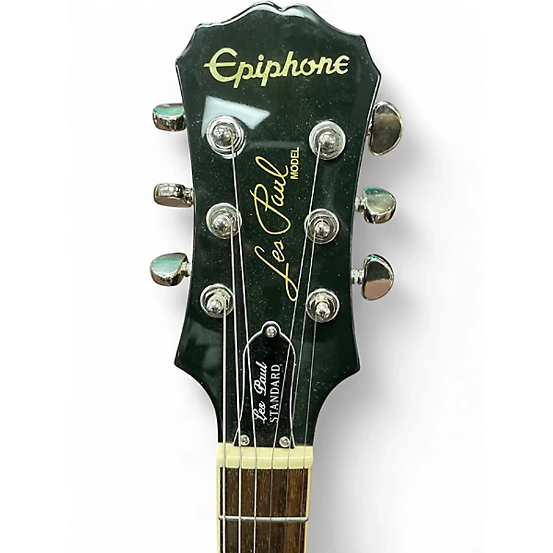 Used Epiphone Les Paul Standard Black Solid Body Electric Guitar