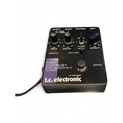 Used TC Electronic STEREO CHORUS+ Effect Pedal
