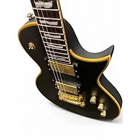 Used ESP EC1000 Deluxe Black Solid Body Electric Guitar