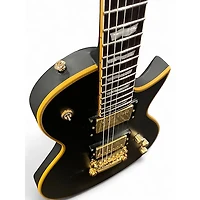 Used ESP EC1000 Deluxe Black Solid Body Electric Guitar