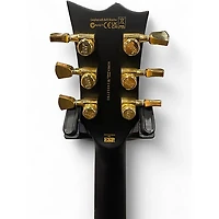 Used ESP EC1000 Deluxe Black Solid Body Electric Guitar