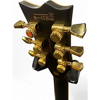 Used ESP EC1000 Deluxe Black Solid Body Electric Guitar