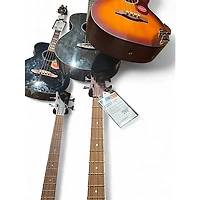 Used Dean EABC Natural Acoustic Bass Guitar