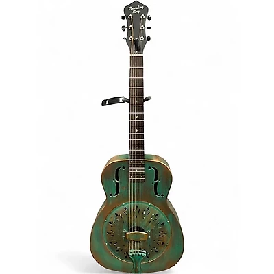 Used Recording King RM-997-VG VINTAGE GREEN Resonator Guitar