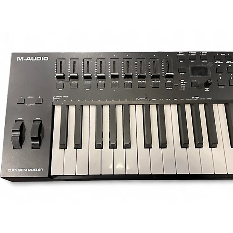 Used M-Audio Oxygen Pro 49 MIDI Controller
