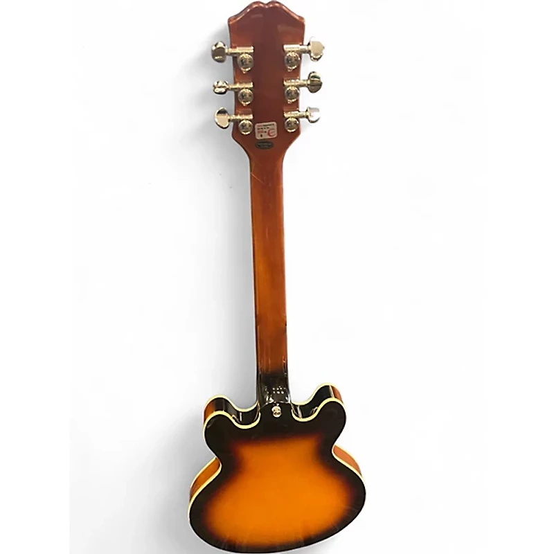 Used Epiphone ES339 Sunburst Hollow Body Electric Guitar