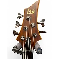 Used ESP LTD B5E 5 String Natural Electric Bass Guitar