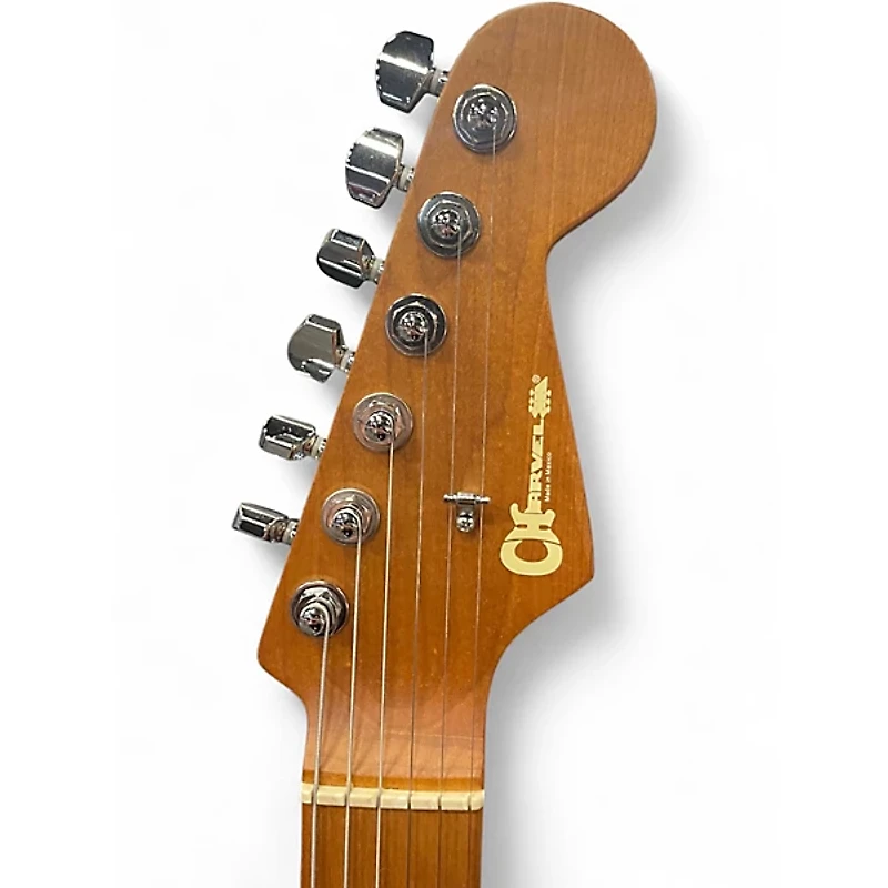 Used Charvel DK24 Blue Solid Body Electric Guitar