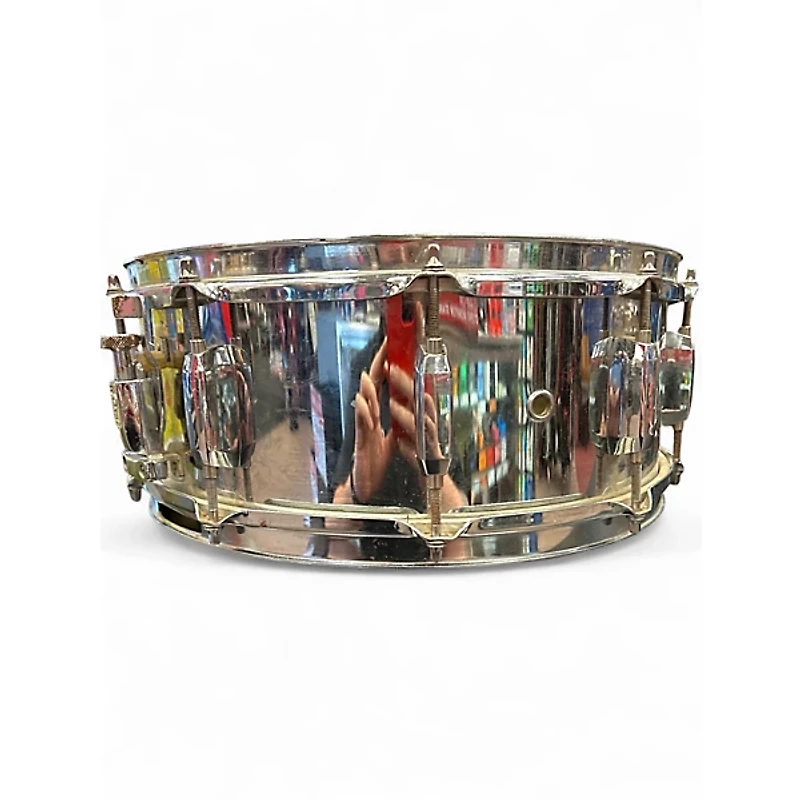 Used Pearl 14in Steel Shell Chrome Drum