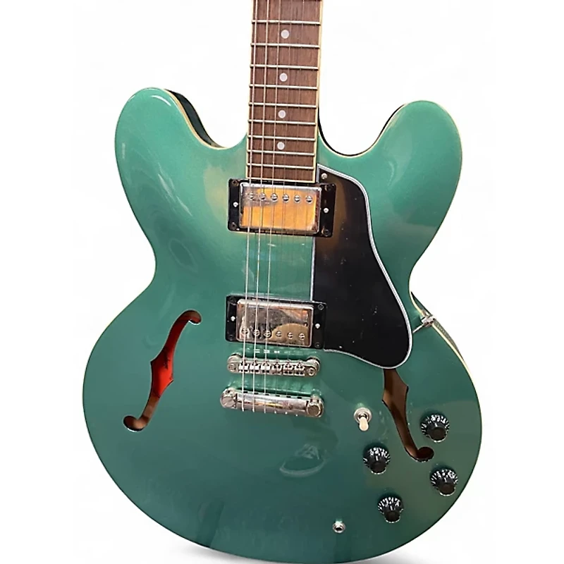 Used Epiphone ES335 IG Teal Hollow Body Electric Guitar