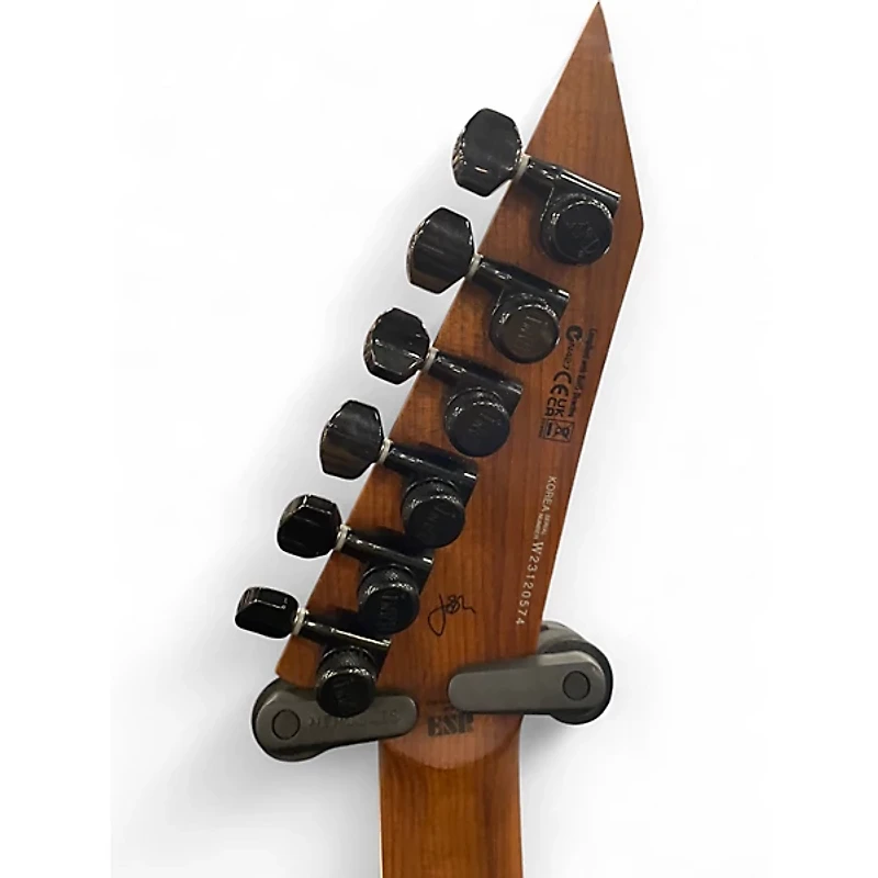 Used ESP LTD JM-II BLACK SHADOW BURST Solid Body Electric Guitar