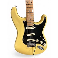 Used Fender Player Stratocaster Yellow Solid Body Electric Guitar