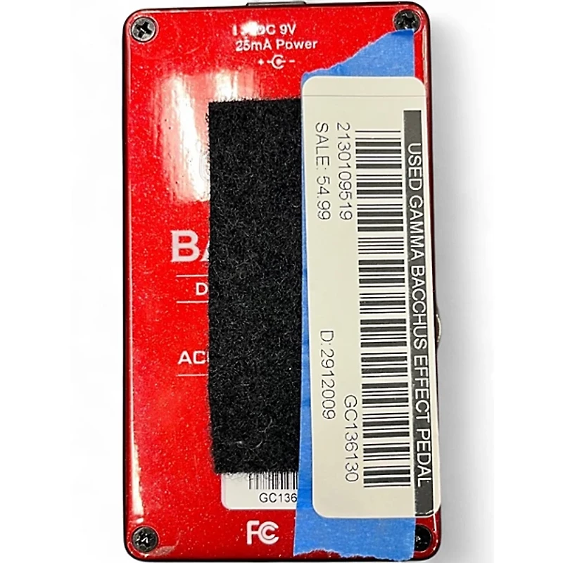 Used GAMMA BACCHUS Effect Pedal