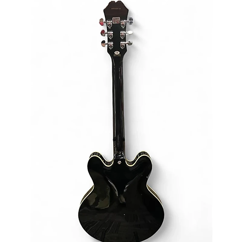 Used Epiphone Dot Black Hollow Body Electric Guitar